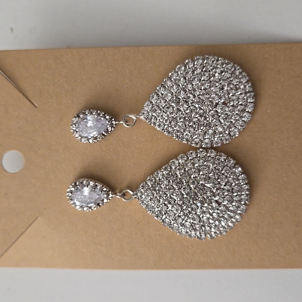 Tear drop earrings